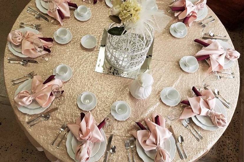 Bridal Shower Table