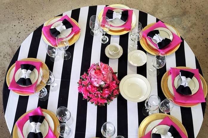 Bridal Shower Table