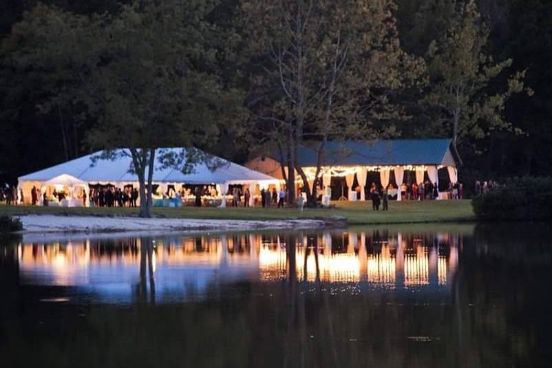 Tent added to Pavilion