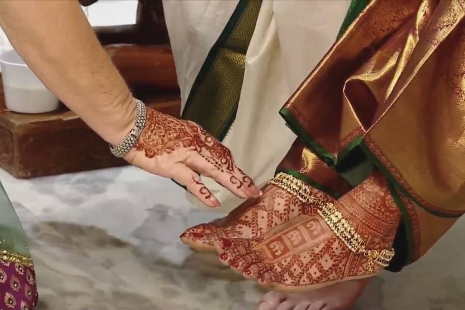 Mehndi ceremony