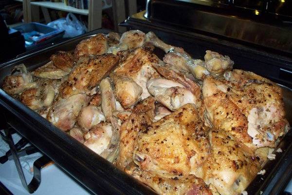 Baked chicken