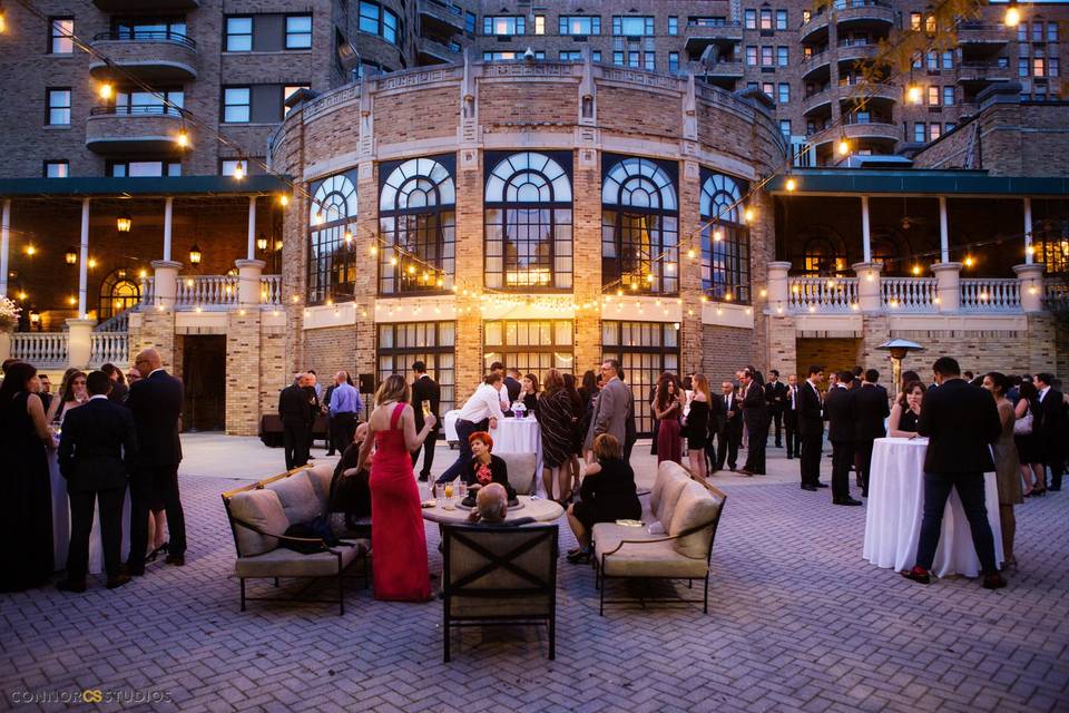 Reception alfresco