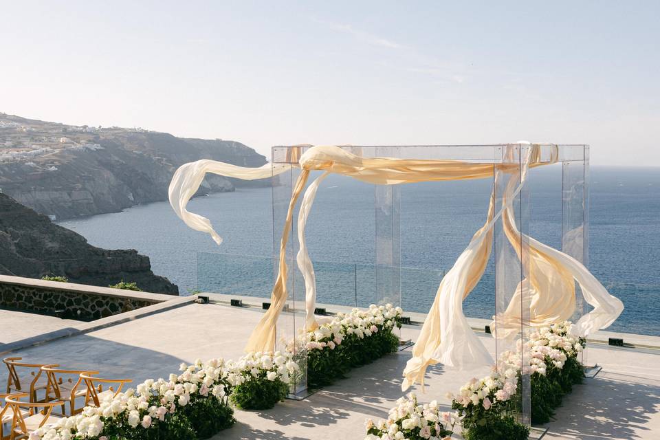 Cavo Ventus Santorini Wedding