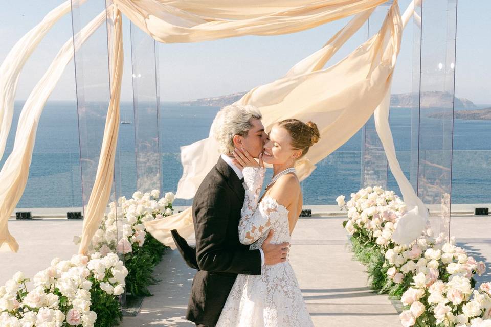 Cavo Ventus Santorini Wedding