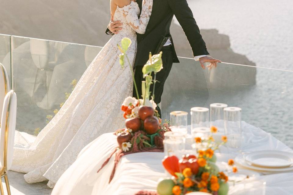 Cavo Ventus Santorini Wedding