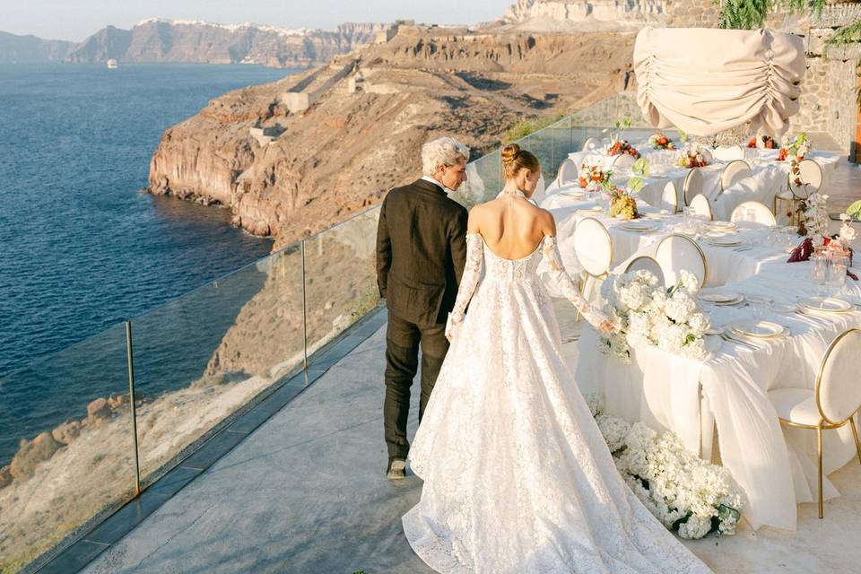 Cavo Ventus Santorini Wedding