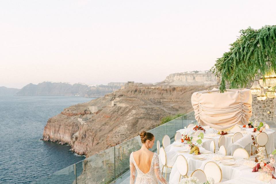 Cavo Ventus Santorini Wedding