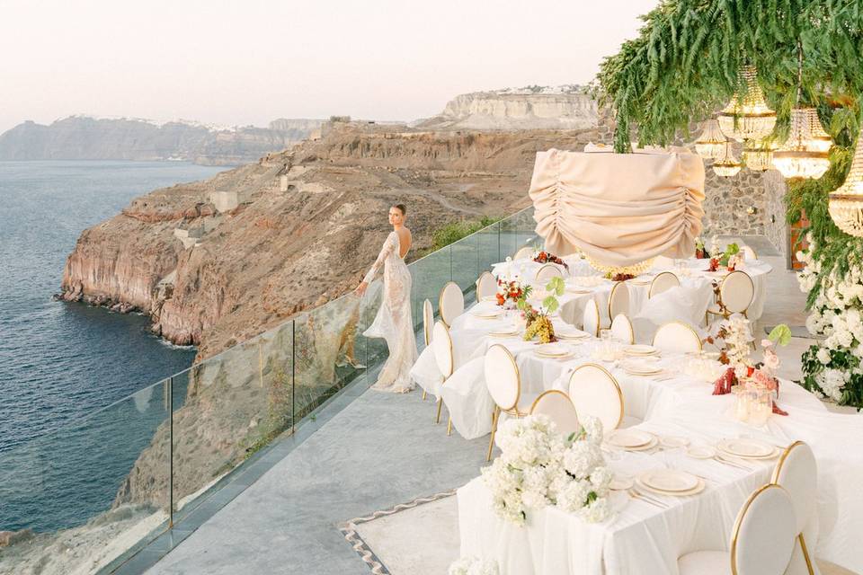Cavo Ventus Santorini Wedding