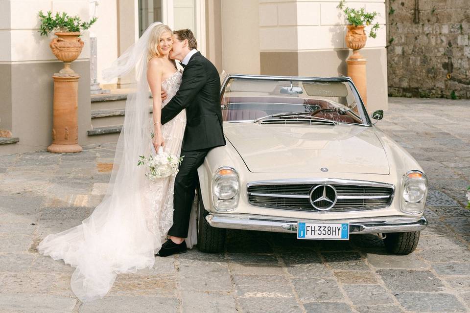 Vintage Car Wedding Sorrento