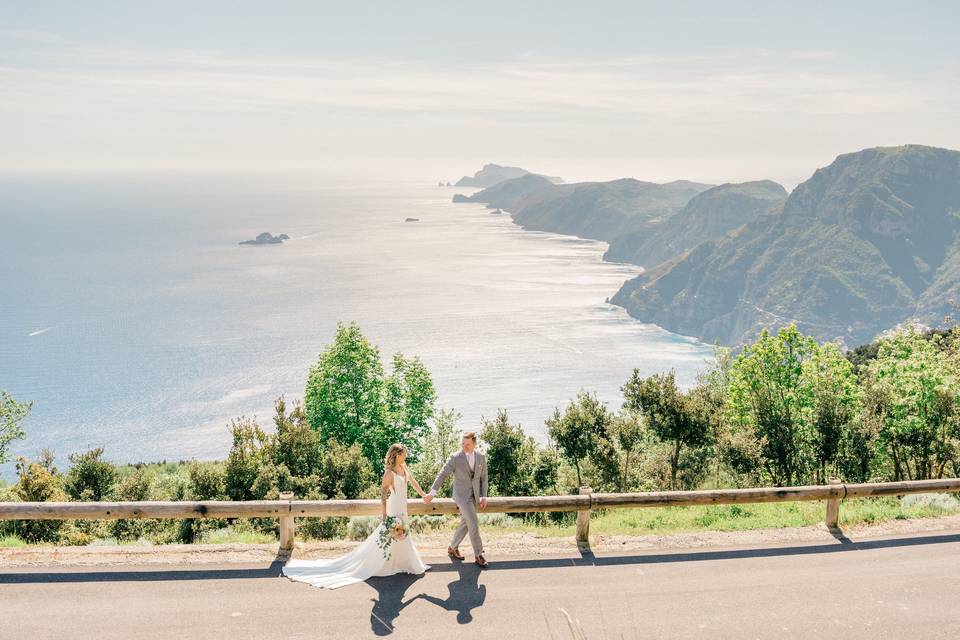 Amalfi Coast Mountain Wedding