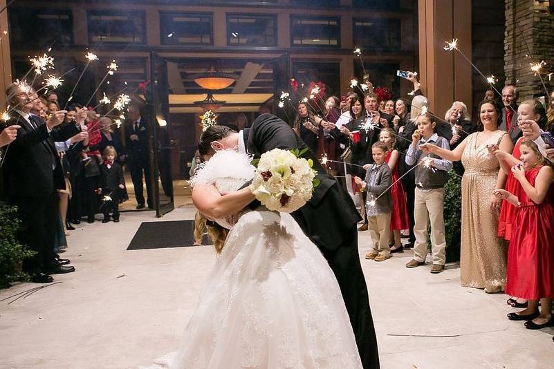 The bride and groom | compliments of Photography by Dianna Paulk