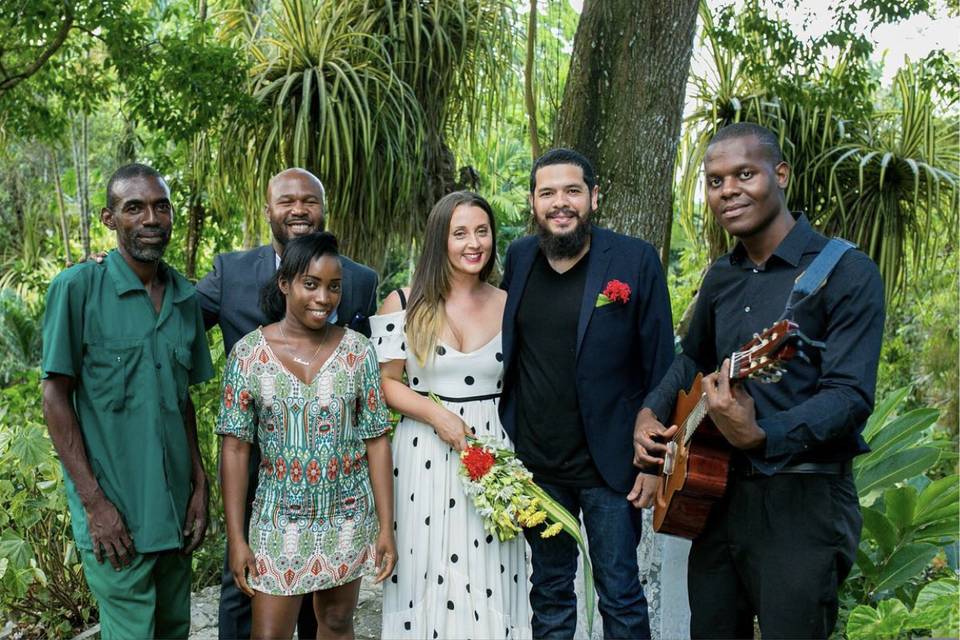 Congrats to the happy couple