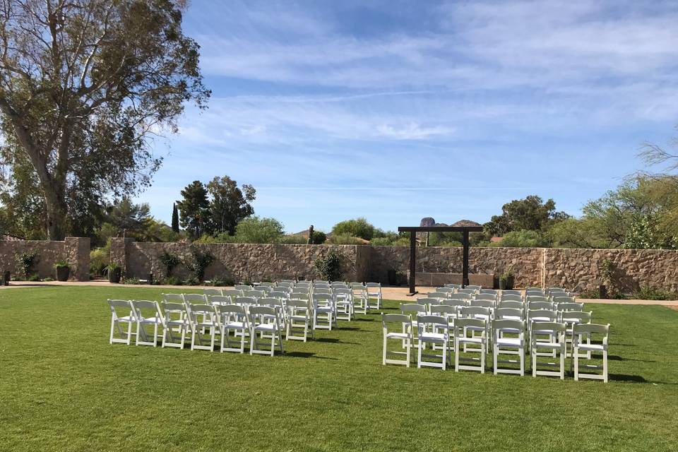 Ceremony Venue - Event Lawn