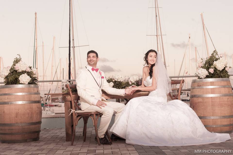 Promenade head table