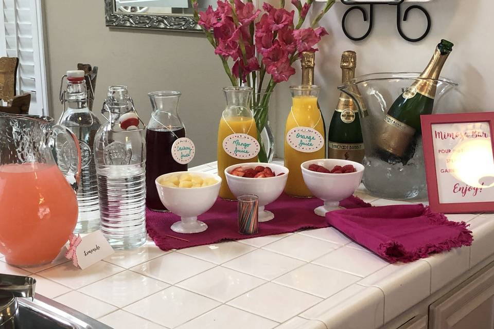 Mimosa bar