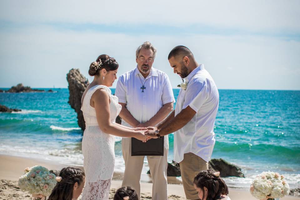 Beautiful beach wedding