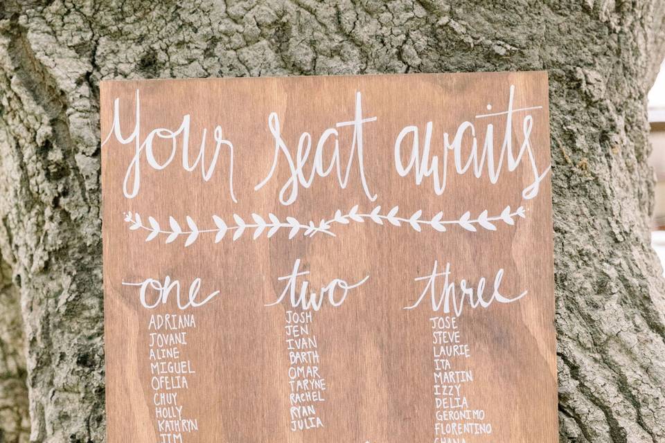 Find your seat
