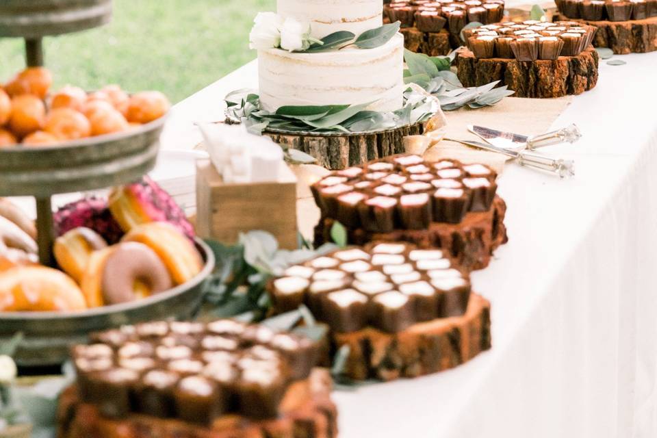 Dessert table