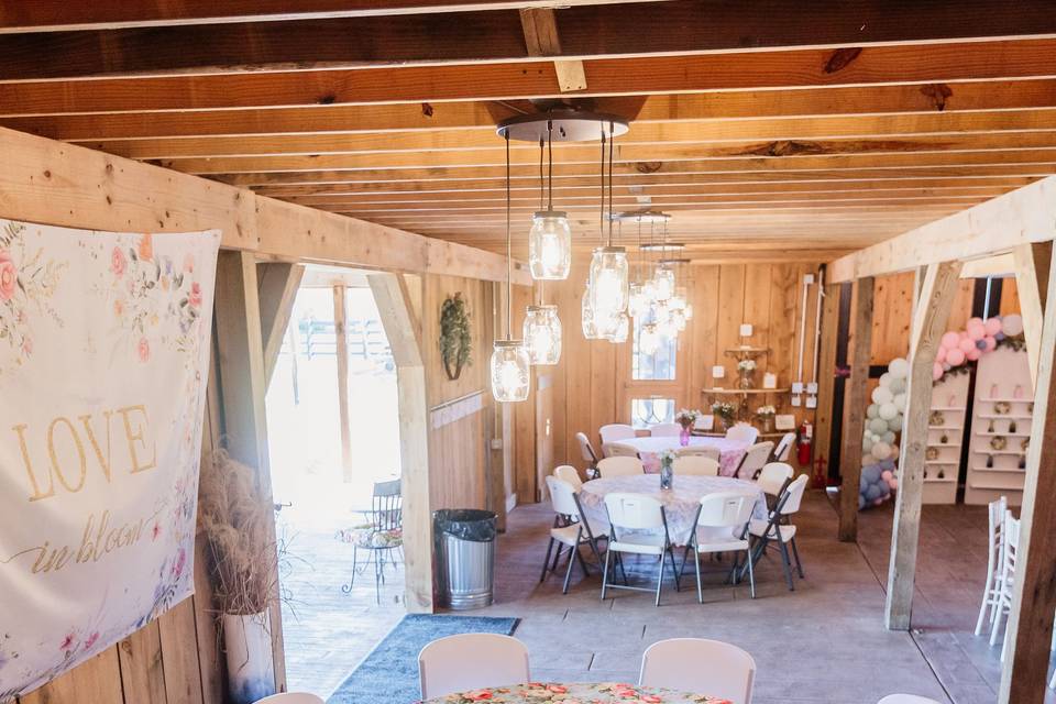 Main barn area