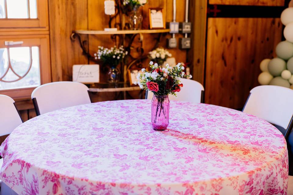Sample Table Decor