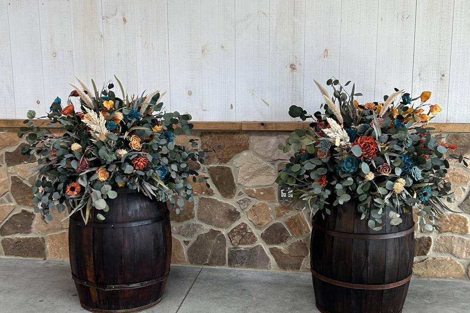 Barrel toppers