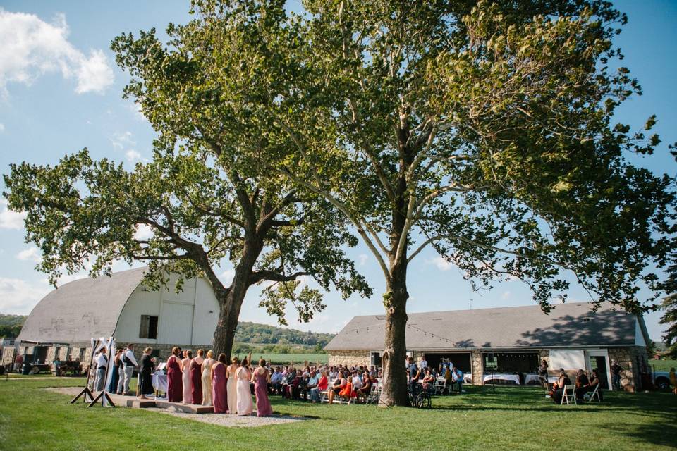 Ceremony on the Lawn