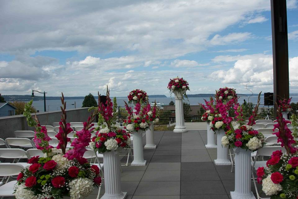 Balcony ceremony