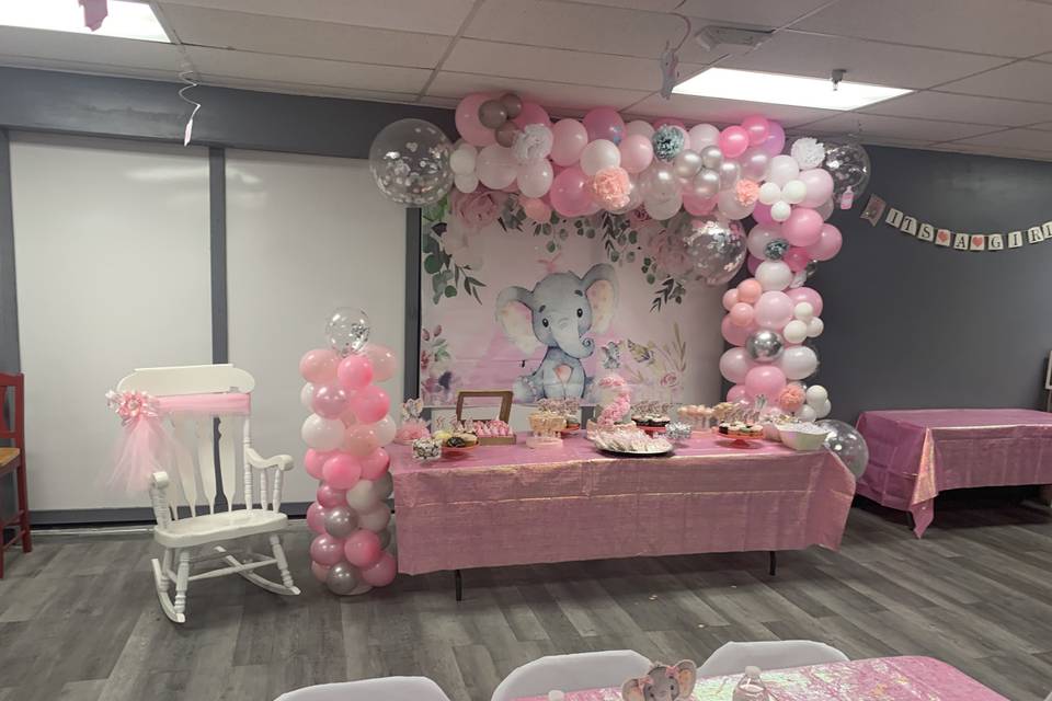 Baby pink party