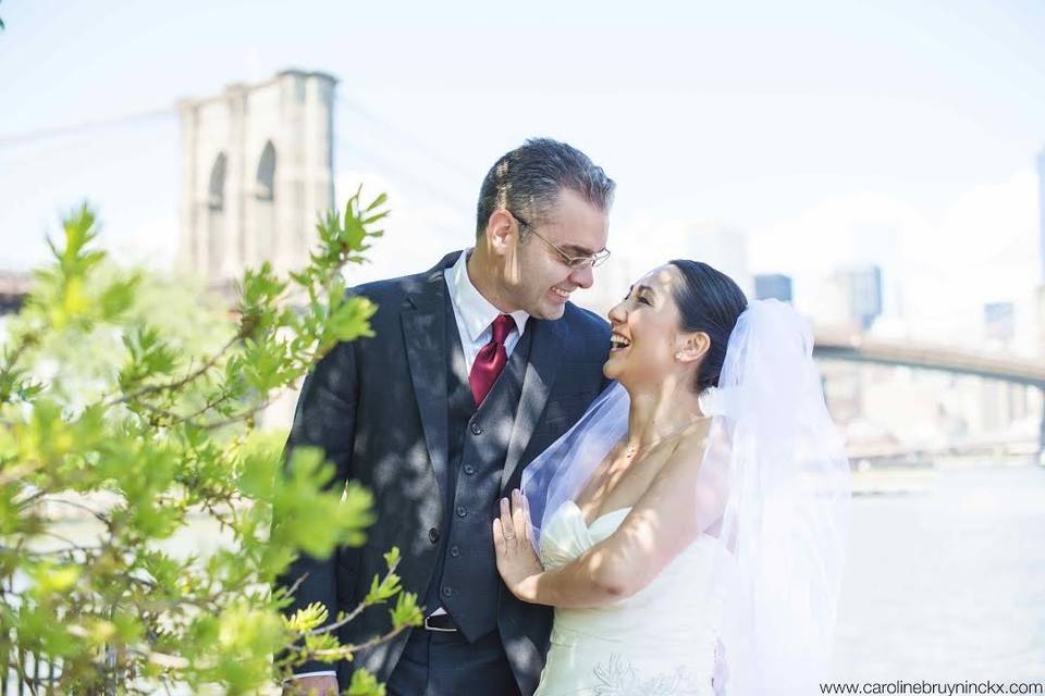 One of my favorite Brooklyn weddings EVER! The Bride wore blush and her guests wore white. hair by Eden Di Bianco, makeup by Anni Bruno of NY Faces