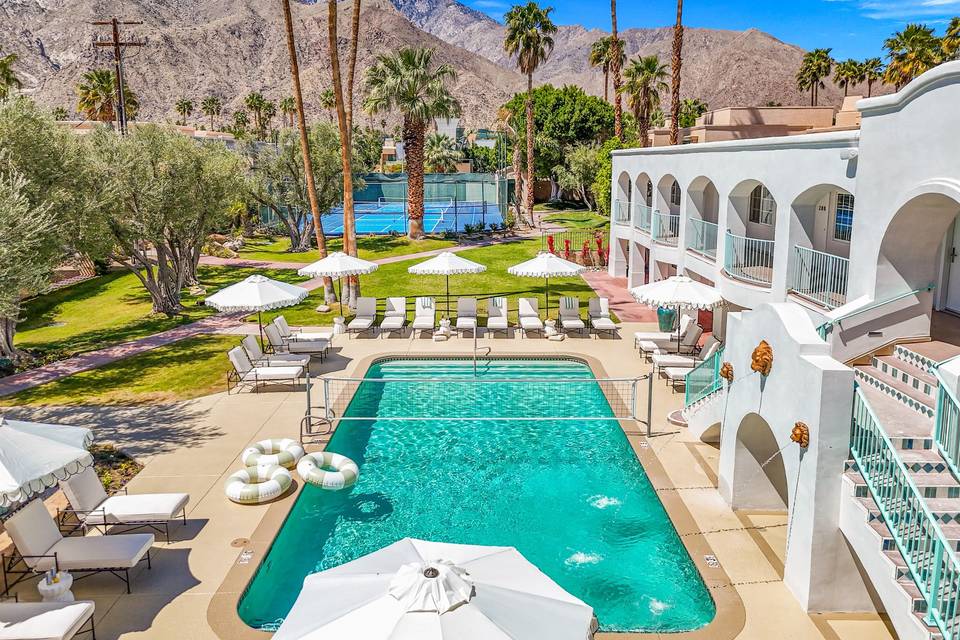 Multiple pools and spaces