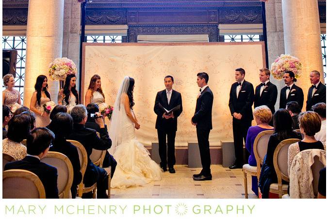 Wedding Planning by ...And Something Blue
Real Wedding at the Asian Art Museum SF