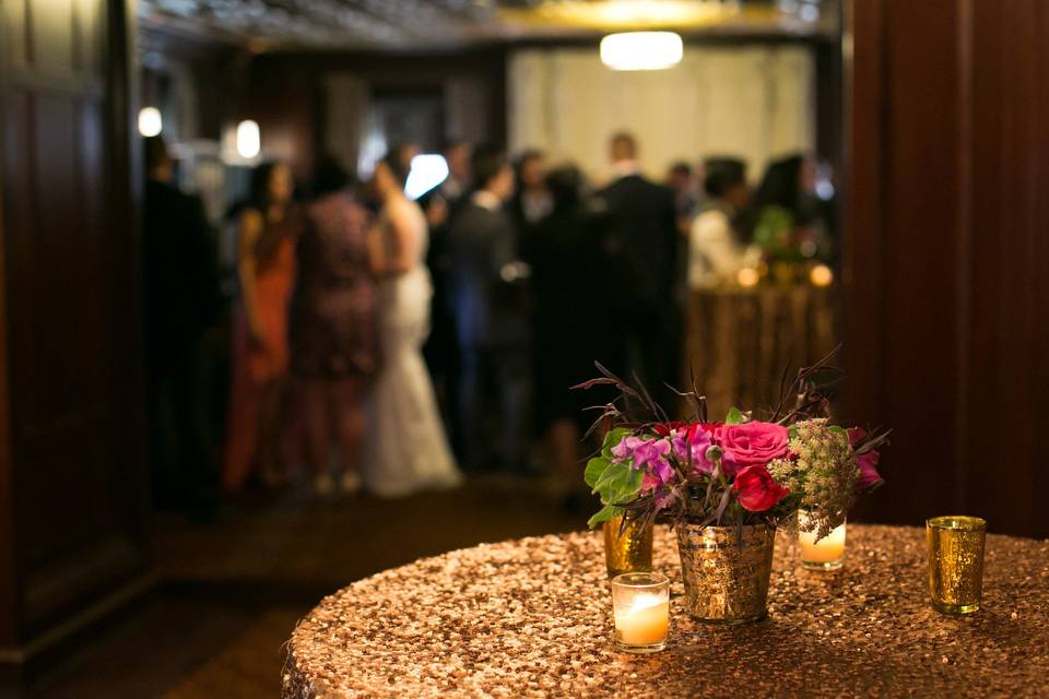 Real bride in Claire La Faye Wildflower Gown
Photography: Terri Daffin
Florist: Dana's Flower Basket