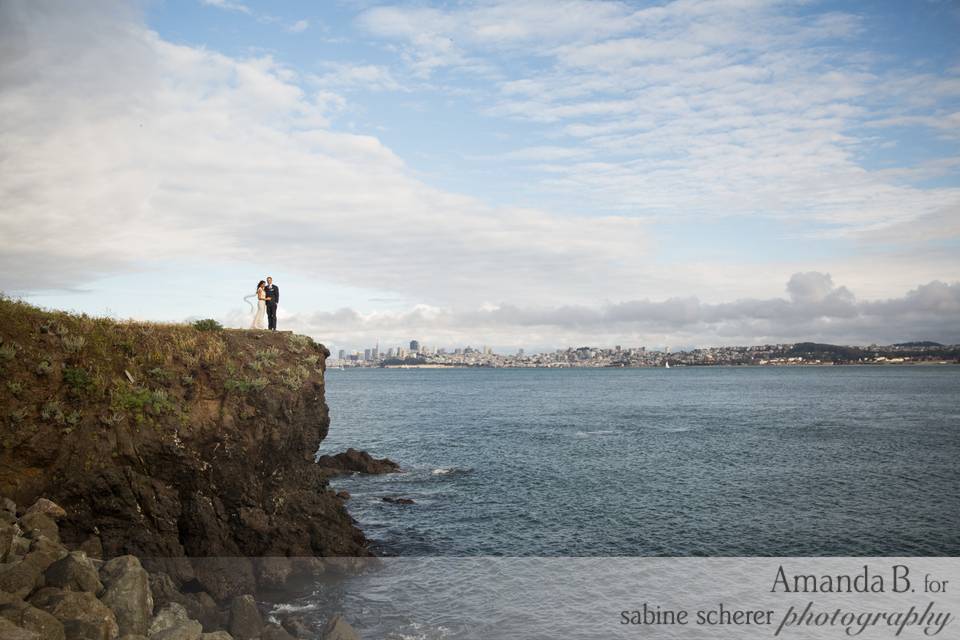 Wedding Planning by ...And Something Blue
Real Wedding at Cavallo Point
Amanda by Sabine Scherer Photography