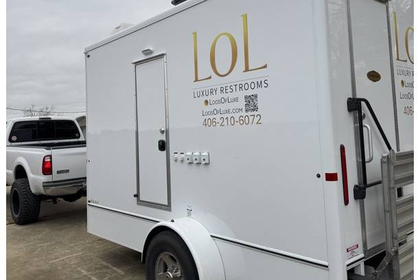 Drivers side with logo