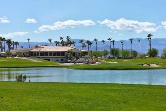 Course pond and club exterior