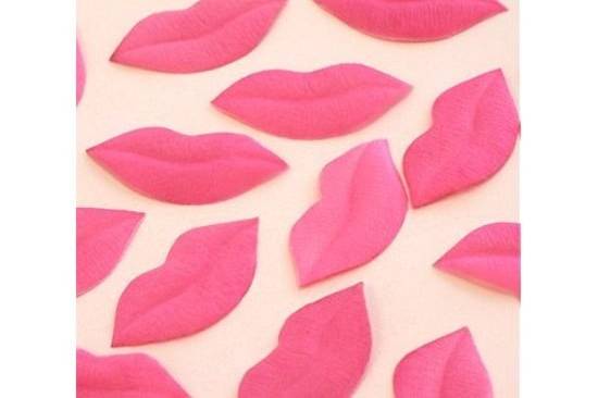 Silk Lips Confetti - available in pink and red