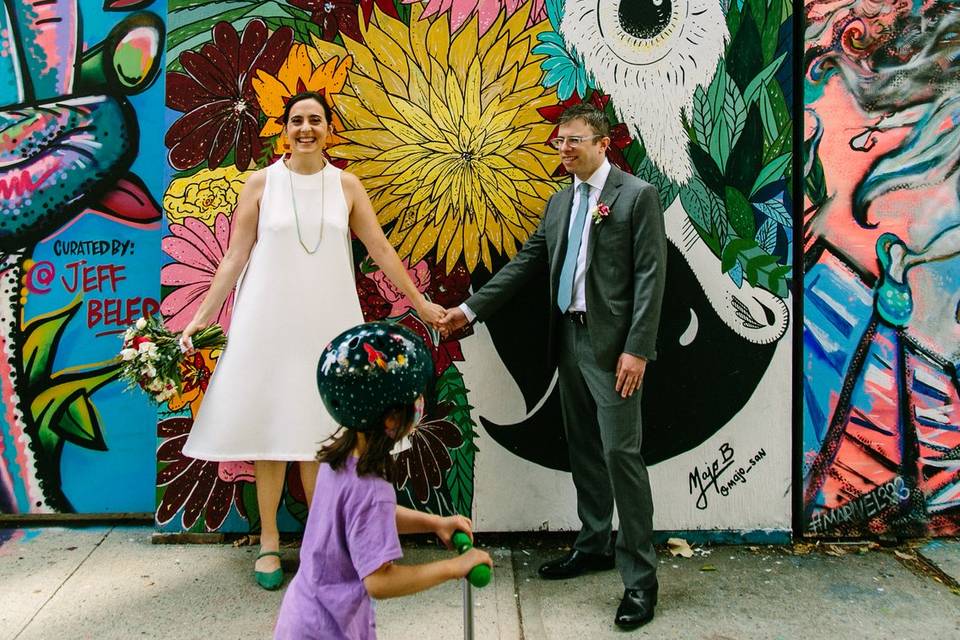 Candid capture in Brooklyn