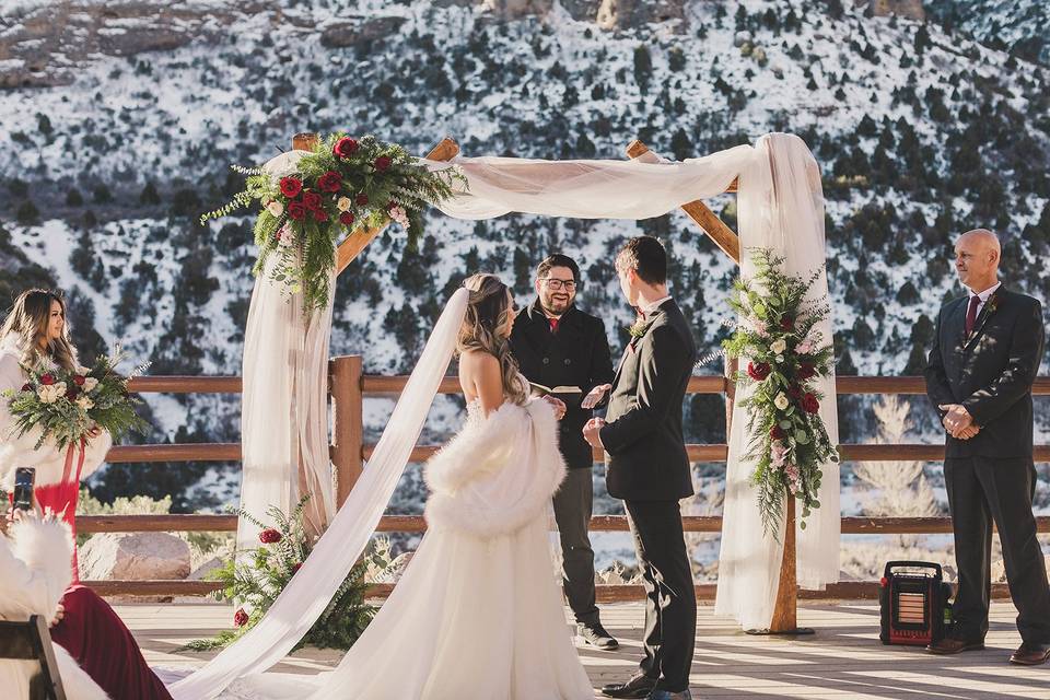 Officiant Alex, Mt Charleston