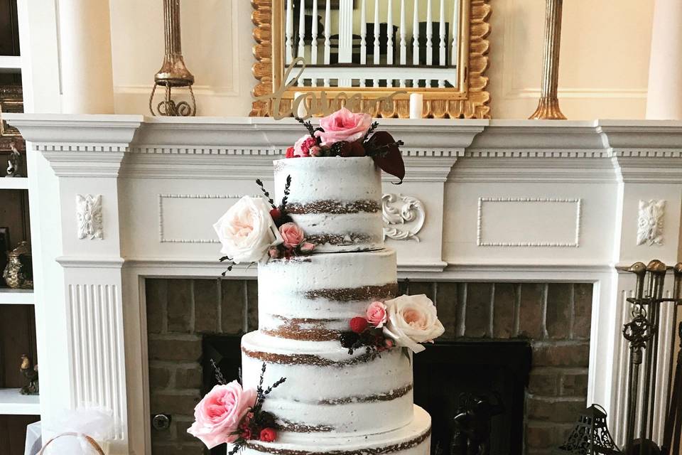 Vanilla and The Bean Savannah Georgia Wedding Cakes