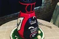 Golf theme grooms cake