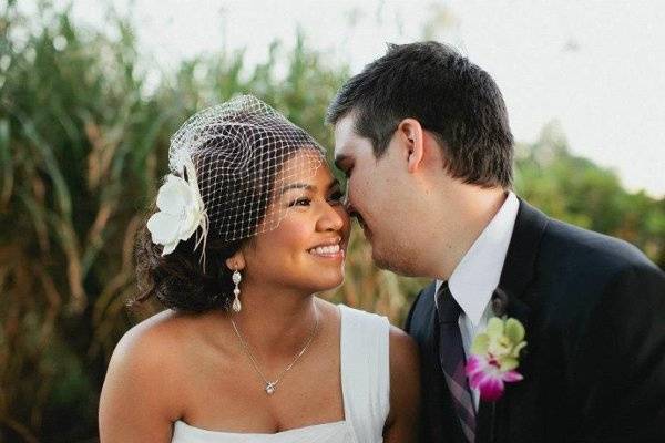 Bride and groom