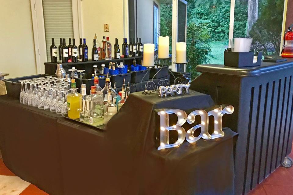 Bar setup