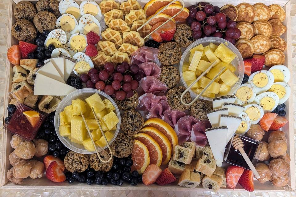 Artisanal charcuterie tray