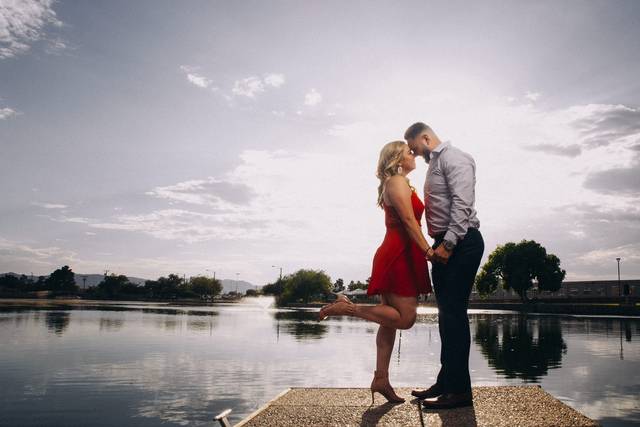 Love on the dock
