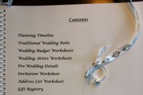 Wedding Planner and Guide Book