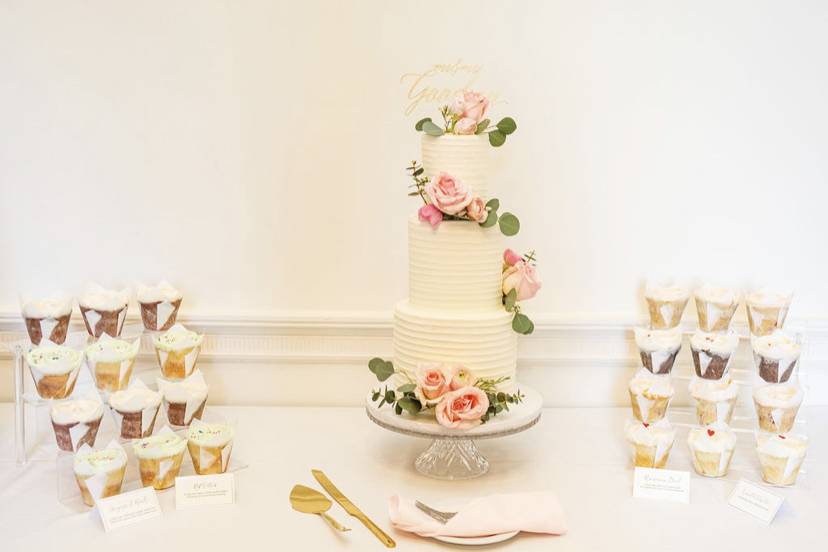 Cake Service Setting