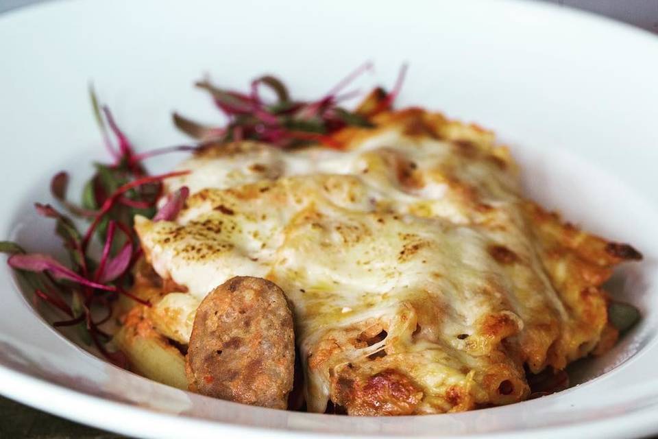 Sausage Baked Ziti