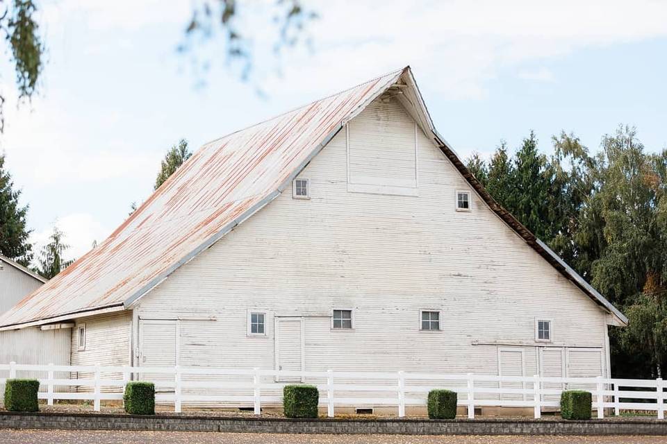 Classic White Barn