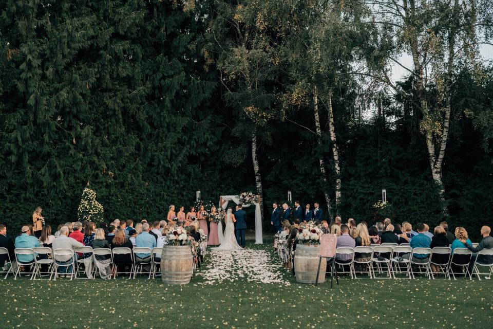 Orchards ceremony