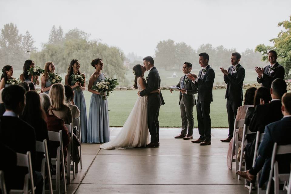 Indoor ceremony